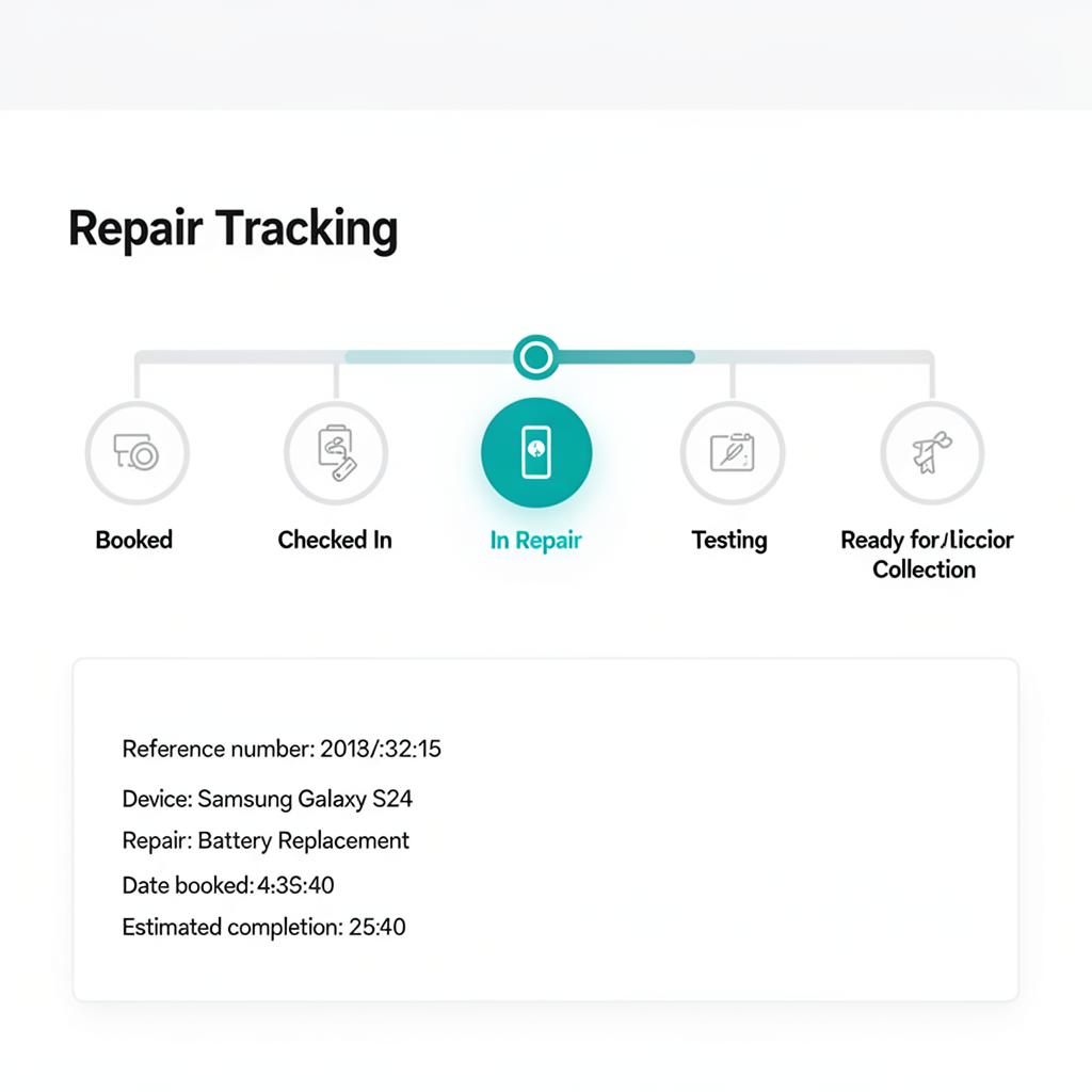Customer Tracker screenshot